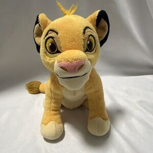 Disney Store The Lion King Simba Plush 7"